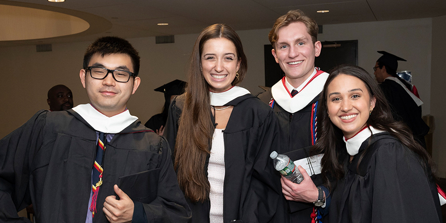 Penn LPS Online students at graduation