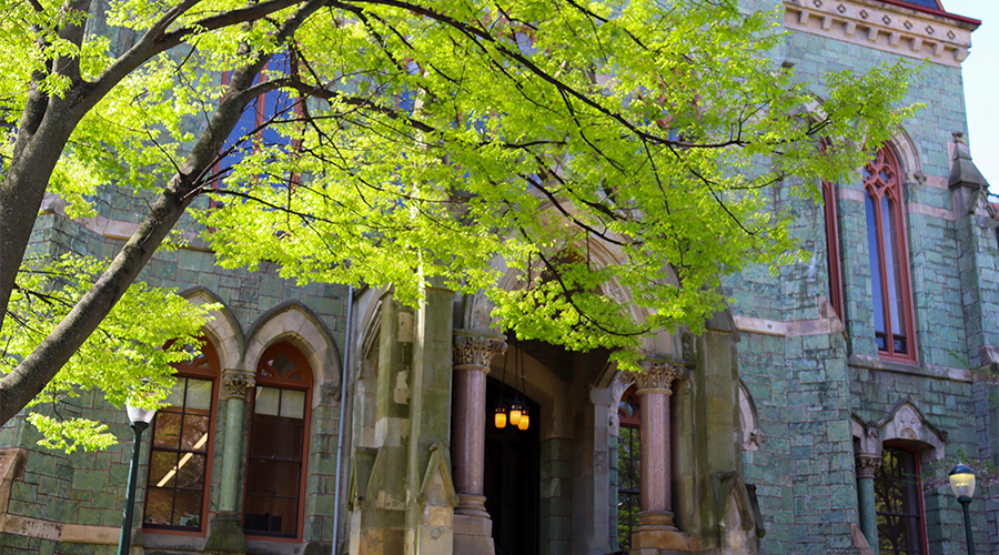 Penn Campus in the spring