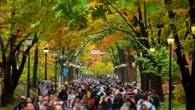 Photo of Penn Campus in the fall