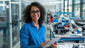 photo of a woman in a lab