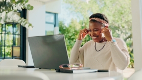 photo of remote worker